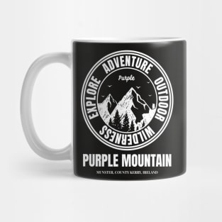 Purple Mountain, Mountaineering In Ireland Locations Mug